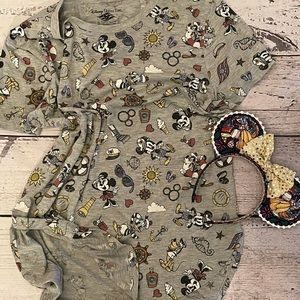 Disney Cruise Line Nautical Mickey Minnie Donald